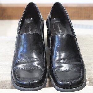 Women's Naturalizer Mae Black Leather 2" Heel Great Preowned Condition